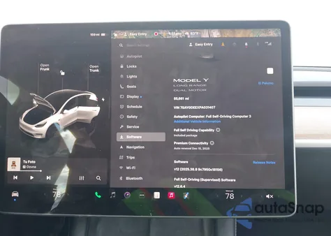 2023 Tesla Model Y Awd/Long Range Dual Motor All-Wheel Drive from USA, damaged, VIN 7SAYGDEEXPA031407